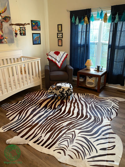Zebra 100 Brown & White